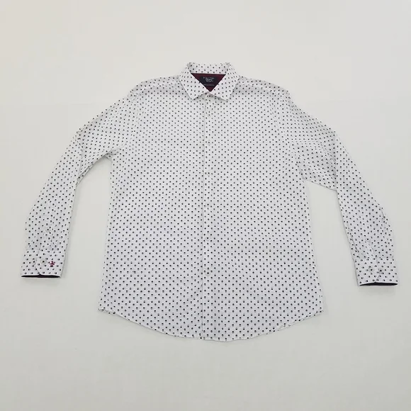 Original Penguin Heritage Slim Fit Button Up Shirt - Picture 7 of 11